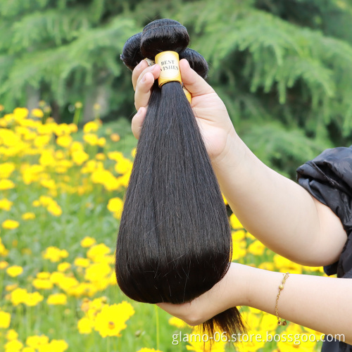 Mink Virgin Cuticle Aligned Straight Hair Wholesale Brazilian Human Hair Bundles Virgin 10A Vendors No Tangle And No Shedding